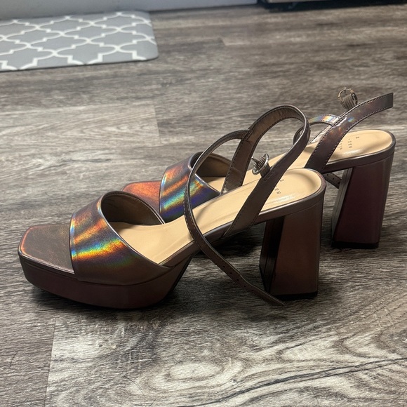 a new day Holographic Platform Sandals - Picture 3 of 3